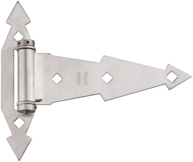 NATIONAL HARDWARE - National Hardware 7 in. L Stainless Steel Stainless Steel Ornamental T Hinge 1 pk
