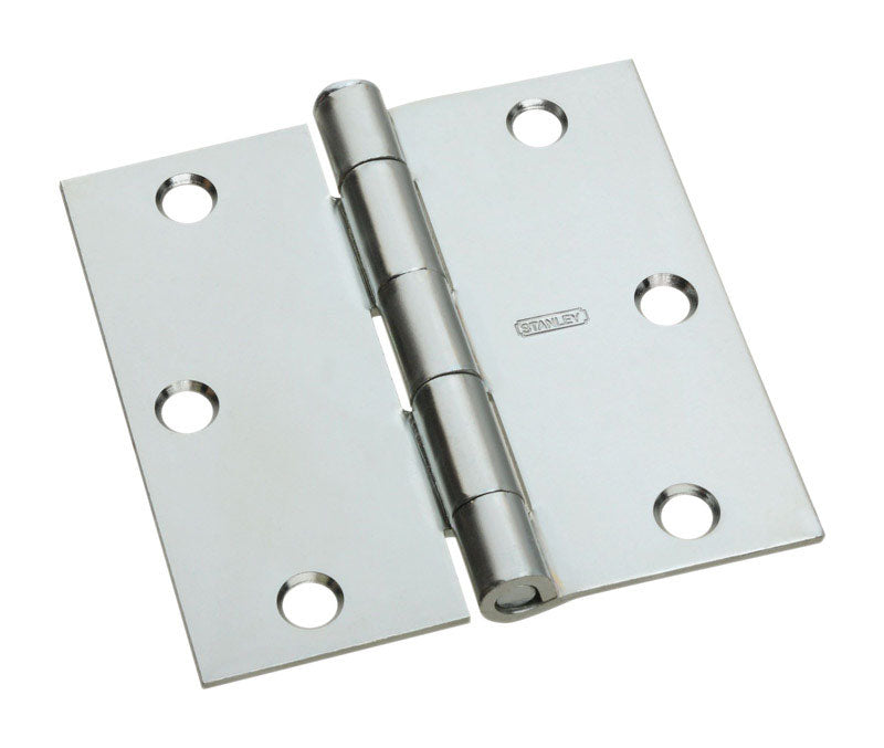 NATIONAL HARDWARE - National Hardware 3 in. L Zinc-Plated Door Hinge 1 pk [N830-196]