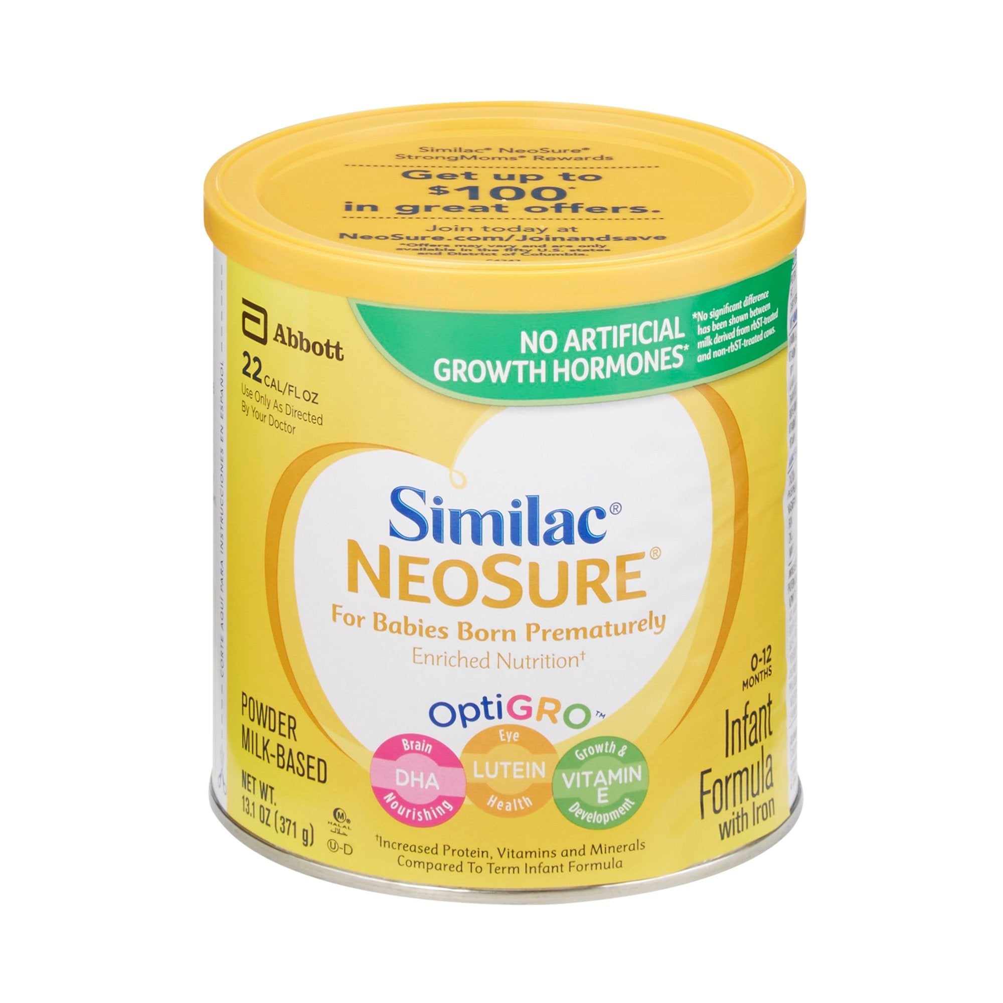 Abbott Nutrition - Infant Formula Similac® NeoSure® Unflavored 13.1 oz. Can Powder Premature [1/EA]