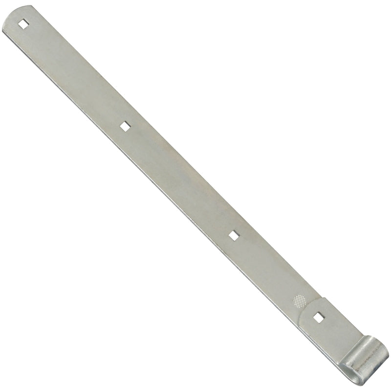 NATIONAL HARDWARE - National Hardware 2 in. W X 24 in. L Zinc Plated Silver Steel Hinge Strap 1 pk