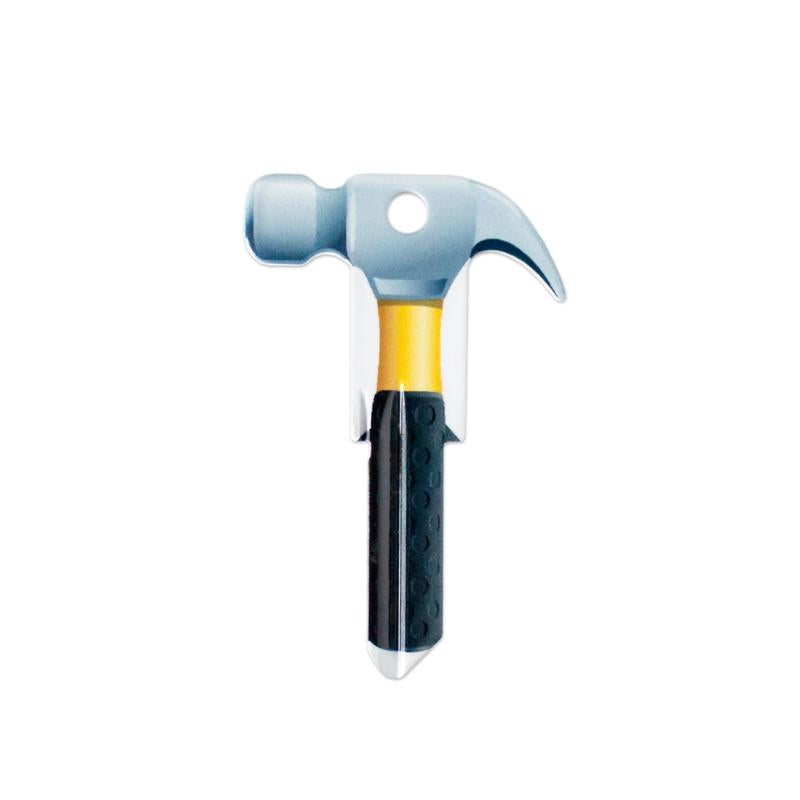 LUCKY LINE - Lucky Line Key Shapes Hammer House Key Blank Double - Case of 5