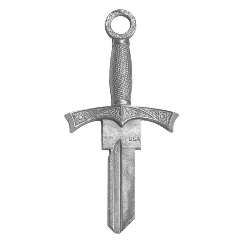 LUCKY LINE - Lucky Line Forged Key Shapes Sword House Key Blank Double For KW1 - Case of 5
