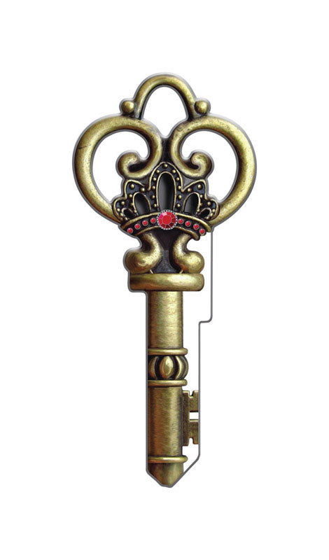 LUCKY LINE - Lucky Line Key Shapes Skeleton House Key Blank Double For Kwikset KW1/11 - Case of 5
