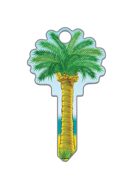 LUCKY LINE - Lucky Line Key Shapes Palm Tree House Key Blank Double - Case of 5