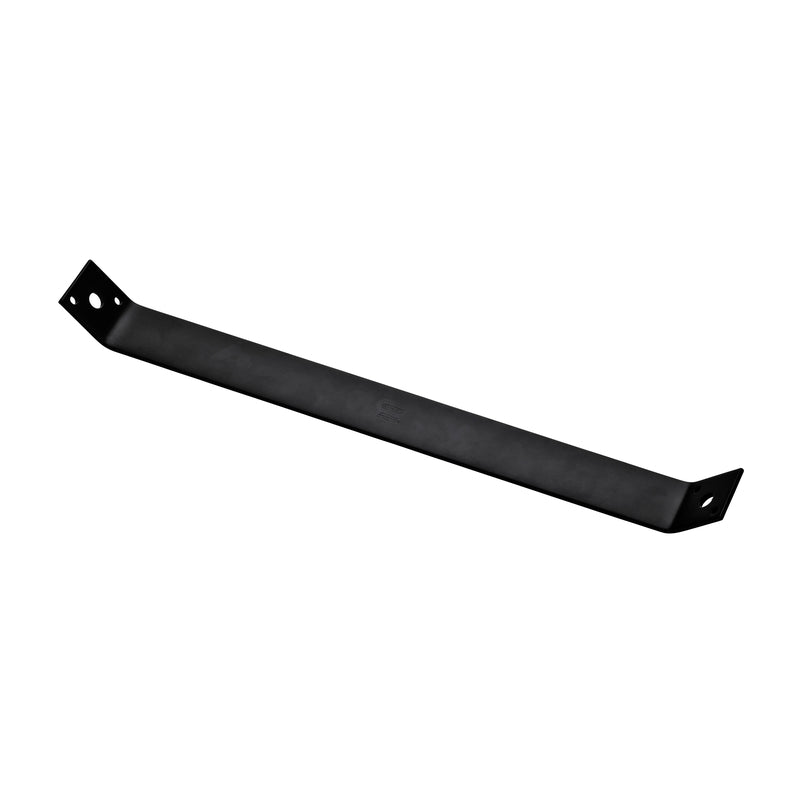 NATIONAL HARDWARE - National Hardware 16.3 in. H X 0.125 in. W X 1.5 in. L Black Carbon Steel Strap Braces
