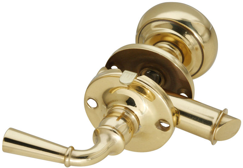 NATIONAL HARDWARE - National Hardware Bright Brass Zinc Screen Storm Door Latch 1 pk