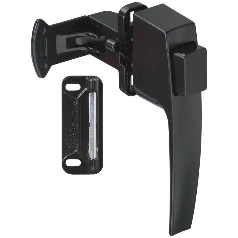 NATIONAL HARDWARE - National Hardware Black Zinc Push Button Latch 1 pk [N178-392]