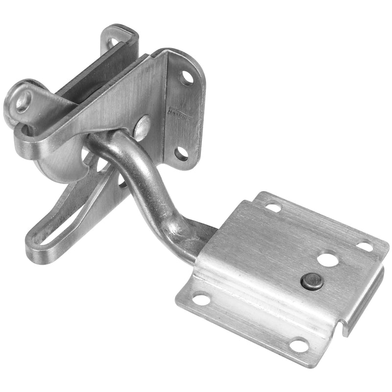 NATIONAL HARDWARE - National Hardware MaxLatch 2 in. H X 1.7 in. W Stainless Steel Automatic Gate Latch