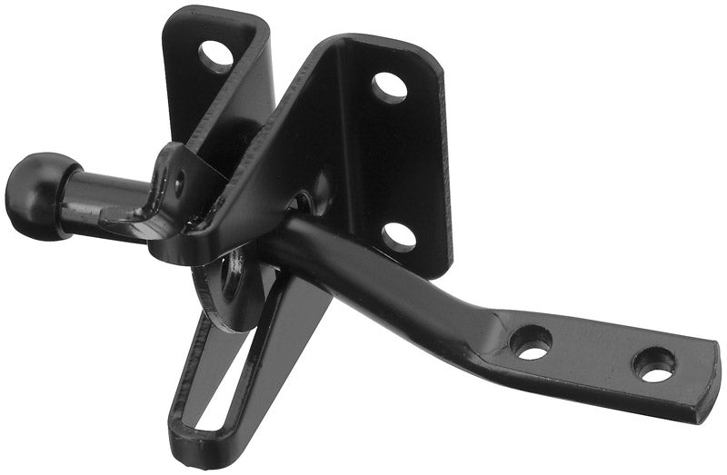 NATIONAL HARDWARE - National Hardware 2.38 in. H X 2.63 in. W Steel Automatic Gate Latch