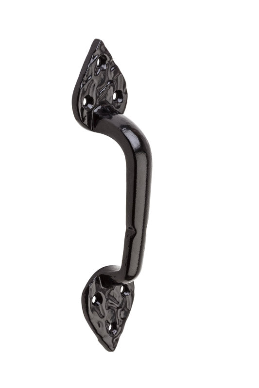 NATIONAL HARDWARE - National Hardware 7-3/4 in. L Black Steel Gate Pull