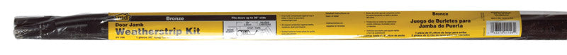 M-D BUILDING PRODUCTS - M-D Bronze Aluminum Weatherstrip Set For Door Jambs