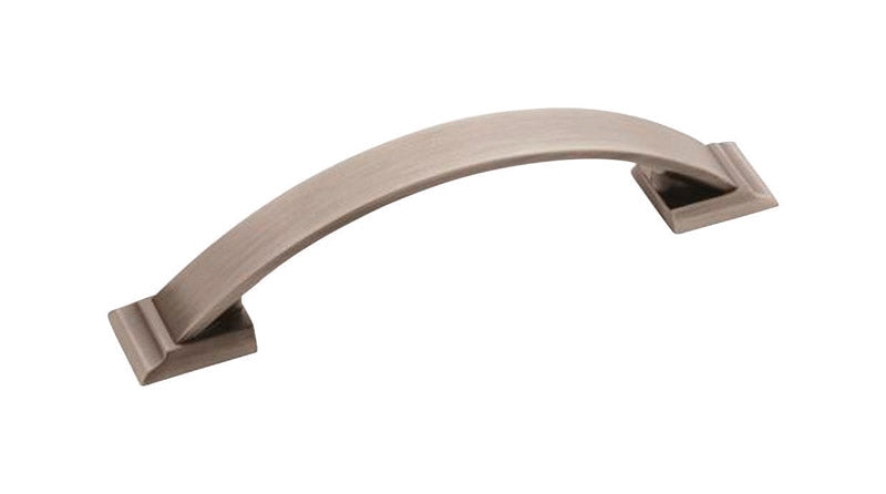 AMEROCK - Amerock Candler Cabinet Pull 3-3/4 in. Antique Silver 1 pk