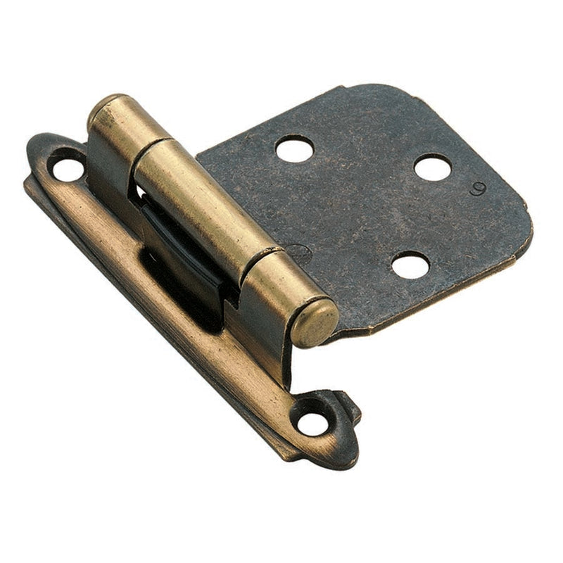 AMEROCK - Amerock 2-3/4 in. L Antique Brass Door Hinge 2 pk