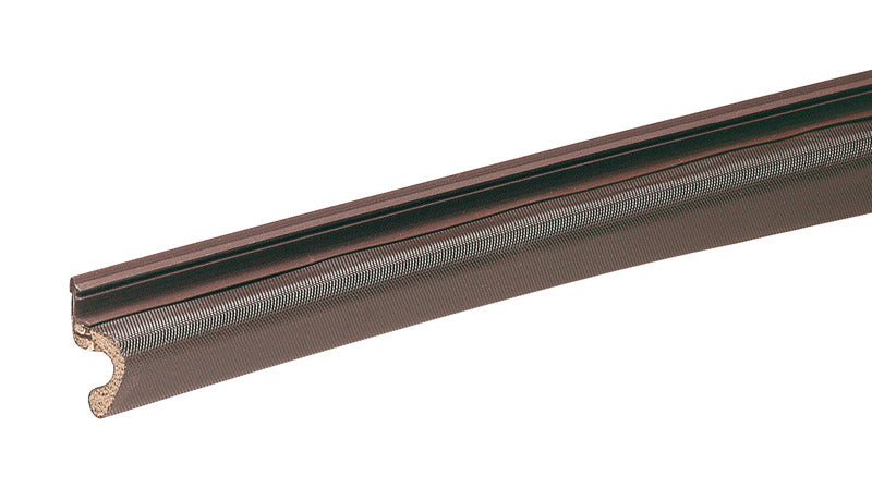 FROST KING - Frost King Brown Plastic Weather Seal For Doors 7 ft. L X 1 in.