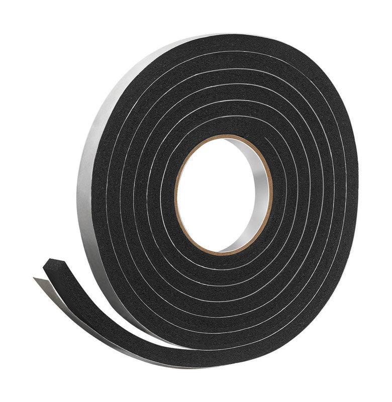 FROST KING - Frost King Black Rubber Foam Weather Seal For Doors and Windows 10 ft. L X 0.44 in. [R734H]