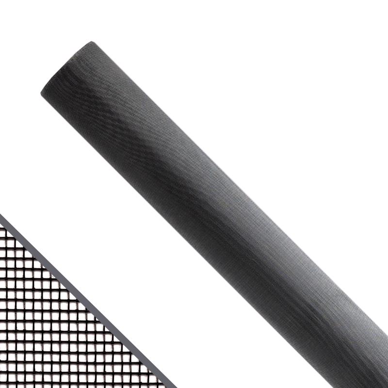 SAINT-GOBAIN ADFORS - Saint-Gobain ADFORS 36 in. W X 100 ft. L Black Aluminum Insect Screen Cloth