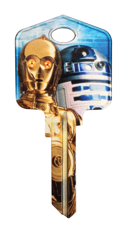 HILLMAN - Hillman Star Wars Droids House/Padlock Universal Key Blank Single - Case of 5 [94868]