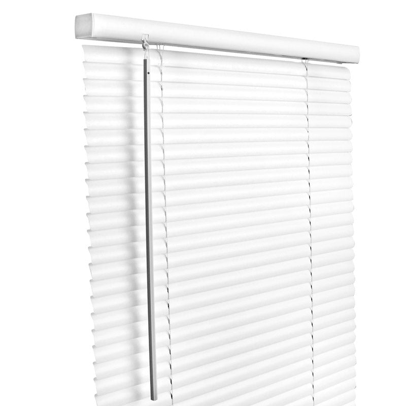 LIVING ACCENTS - Living Accents Vinyl 1 in. Blinds 47 in. W X 64 in. H White Cordless