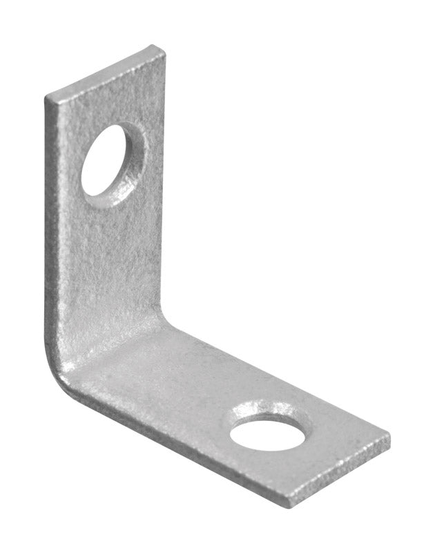 NATIONAL HARDWARE - National Hardware 1 in. H X 0.5 in. W X 0.07 in. D Galvanized Steel Inside Corner Brace