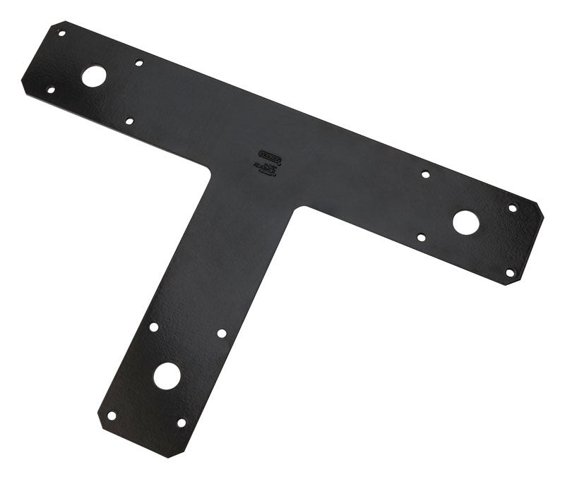 NATIONAL HARDWARE - National Hardware 8 in. H X 1/8 in. W X 12 in. L Black Steel T-Plate