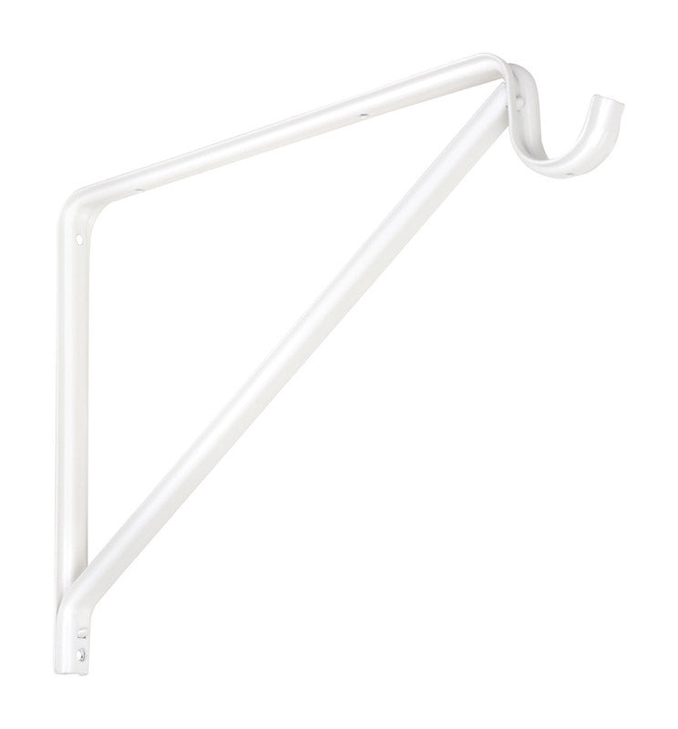 NATIONAL HARDWARE - National Hardware 9.31 in. H X 0.84 in. W X 12.74 in. L Steel Shelf Bracket