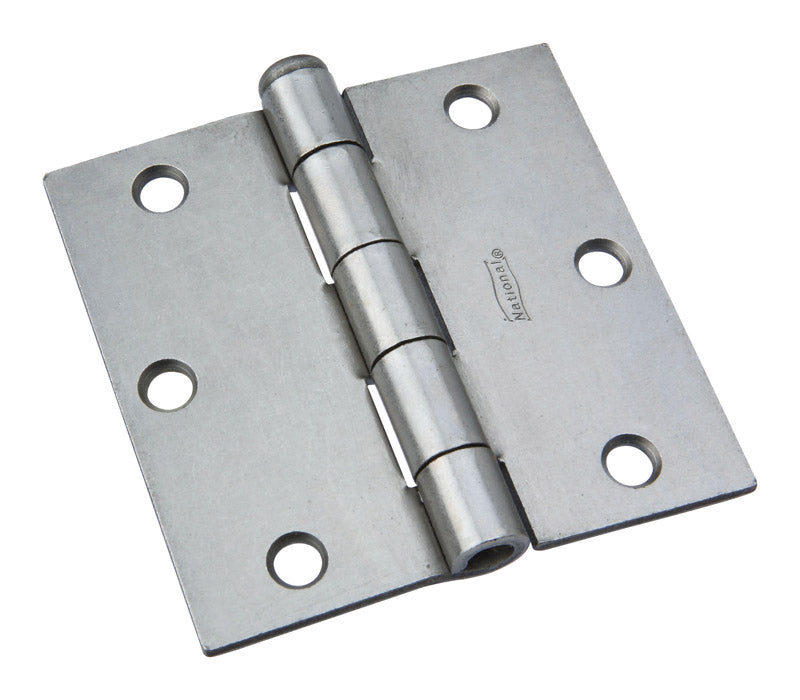 NATIONAL HARDWARE - National Hardware 3.5 in. L Stainless Steel Broad Hinge 1 pk