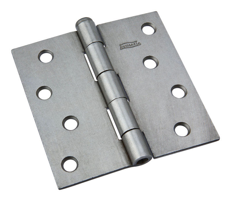 NATIONAL HARDWARE - National Hardware 4 in. L Stainless Steel Broad Hinge 1 pk