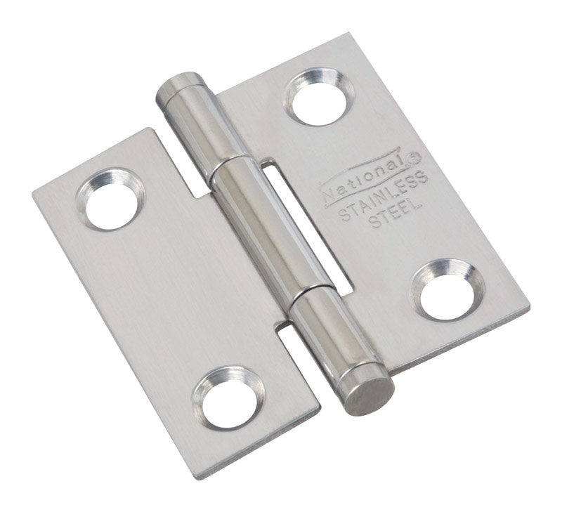 NATIONAL HARDWARE - National Hardware 1-1/2 in. L Door Hinge 2 pk [N276-956]