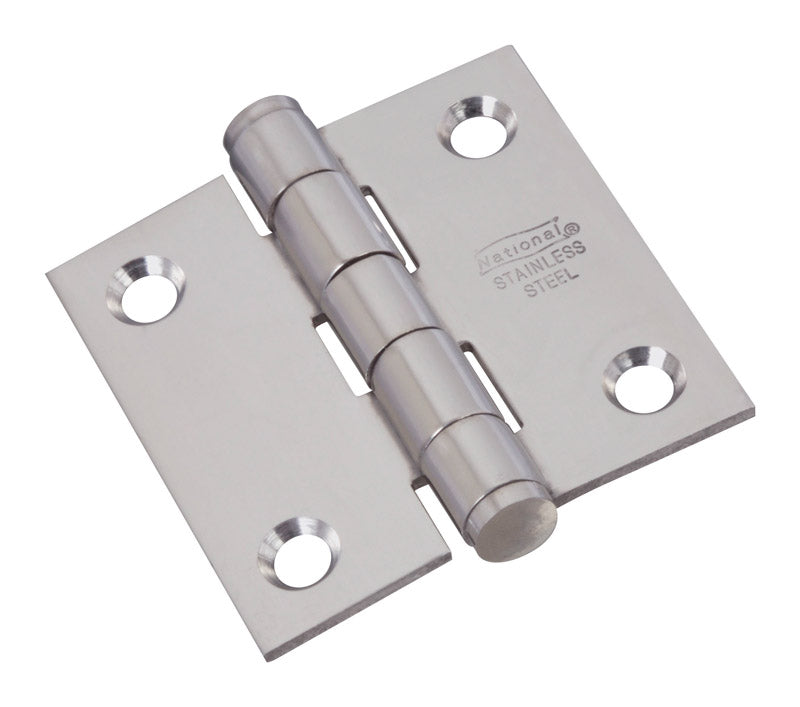 NATIONAL HARDWARE - National Hardware 2 in. L Door Hinge 2 pk