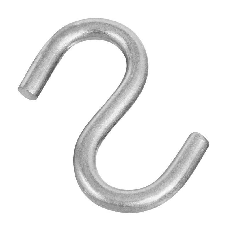 NATIONAL HARDWARE - National Hardware Silver Stainless Steel 3 in. L Open S-Hook 145 lb 1 pk
