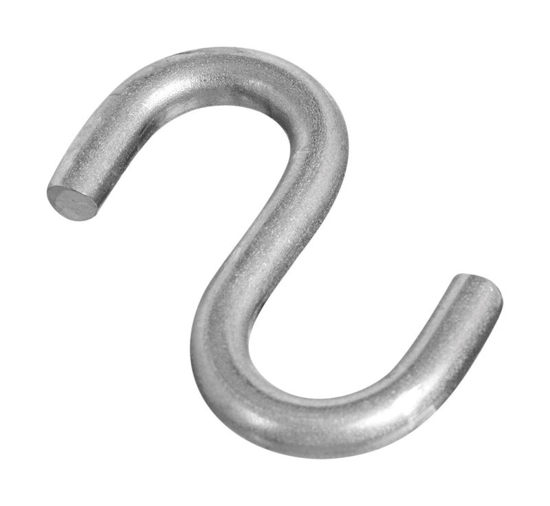 NATIONAL HARDWARE - National Hardware Silver Stainless Steel 1-1/2 in. L Open S-Hook 1 pk