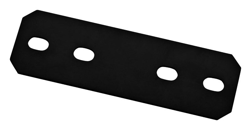 NATIONAL HARDWARE - National Hardware 24 in. H X 1/4 in. W X 1.5 in. L Black Carbon Steel Mending Plate