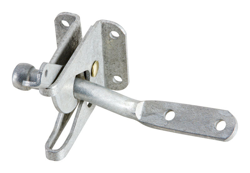 NATIONAL HARDWARE - National Hardware 4.44 in. H X 2.37 in. L Galvanized Steel Automatic Gate Latch