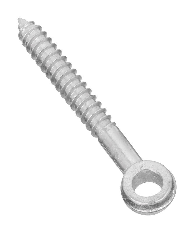 NATIONAL HARDWARE - National Hardware 1 in. D X 4 in. L Zinc-Plated Steel Screw Eye 1 pk
