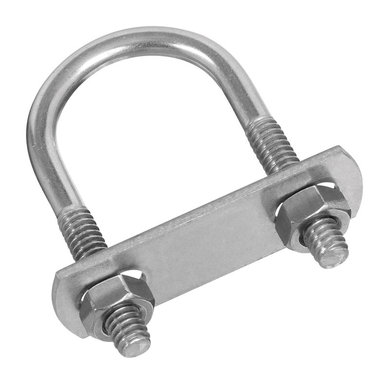 NATIONAL HARDWARE - National Hardware 1/4 in. X 1-1/8 in. W X 2-1/4 in. L Coarse Zinc-Plated Stainless Steel U-Bolt