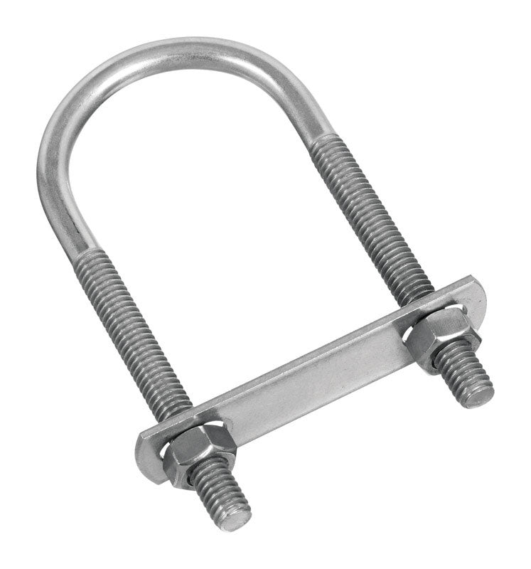 NATIONAL HARDWARE - National Hardware 5/16 in. X 1-3/4 in. W X 4-1/4 in. L Coarse Zinc-Plated Stainless Steel U-Bolt