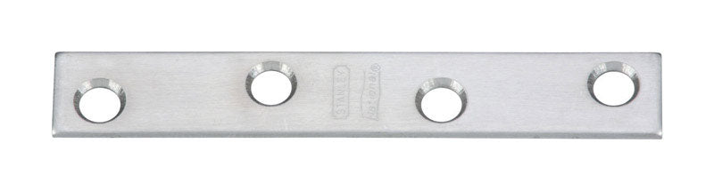 NATIONAL HARDWARE - National Hardware 5/8 in. W X 4 in. L Stainless Steel Mending Brace - Case of 3
