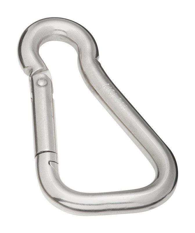 NATIONAL HARDWARE - National Hardware 5/8 in. D X 4-11/16 in. L Stainless Steel Spring Snap 925 lb - Case of 3