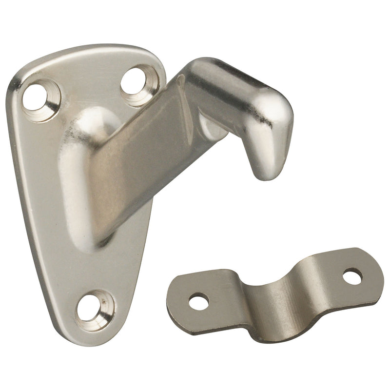 NATIONAL HARDWARE - National Hardware Silver Zinc Die Cast w/Steel Strap Handrail Bracket 3.31 in. L 250 lb [N325-779]