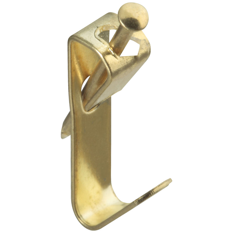 NATIONAL HARDWARE - National Hardware Brass-Plated Picture Hanger 20 lb 10 pk - Case of 5