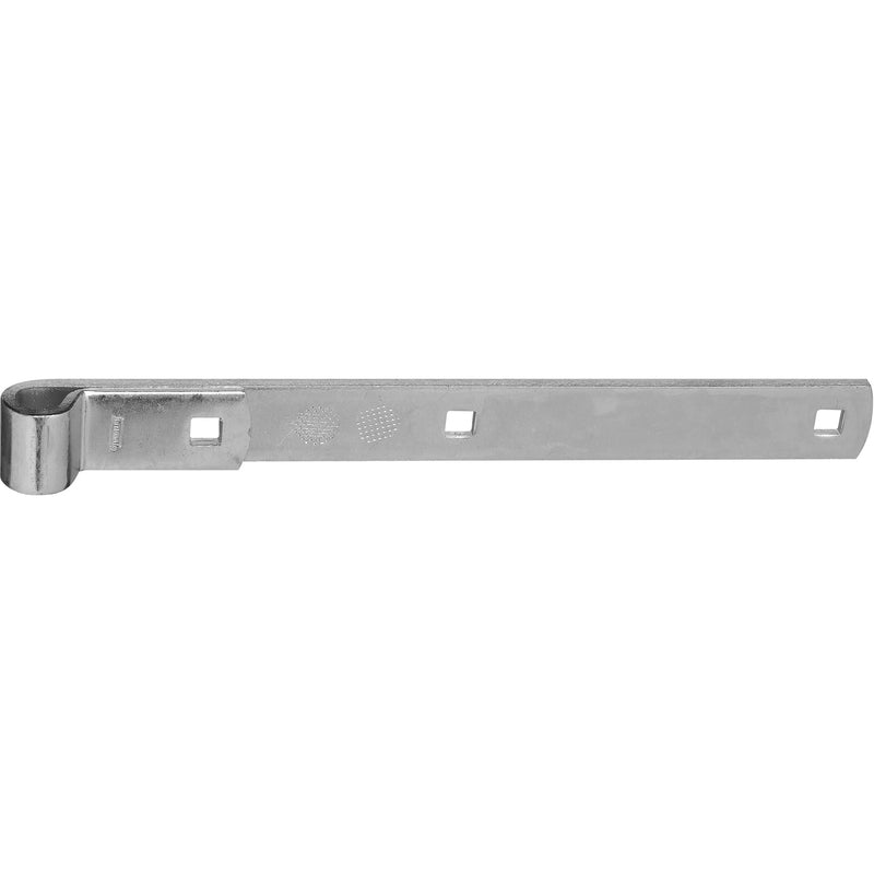 NATIONAL HARDWARE - National Hardware 12 in. L Zinc-Plated Silver Steel Hinge Strap 1 pk