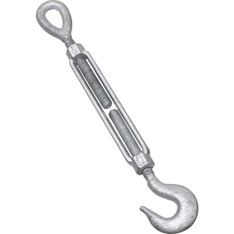 NATIONAL HARDWARE - National Hardware Galvanized Silver Steel Turnbuckle 1 pk - Case of 10 [N177-501]