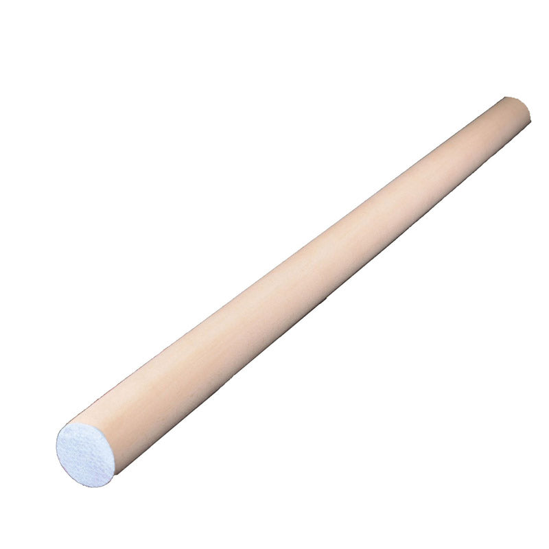 ALEXANDRIA MOULDING - Alexandria Moulding Round Ramin Hardwood Dowel 1-1/8 in. D X 36 in. L 1 pk Light Blue - Case of 4