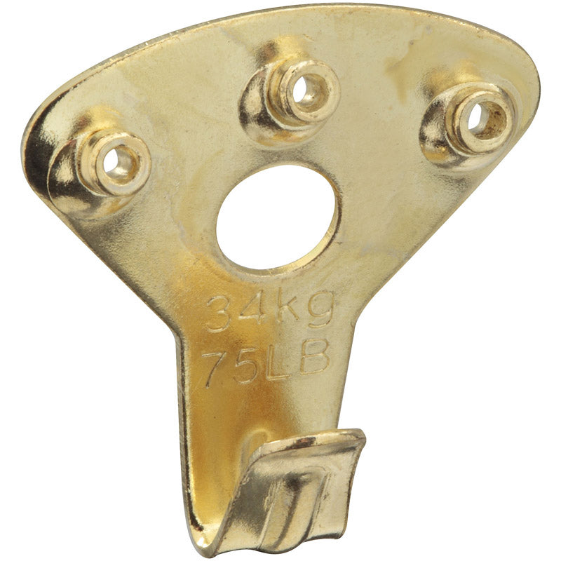 NATIONAL HARDWARE - National Hardware Brass-Plated Picture Hanger 75 lb - Case of 5