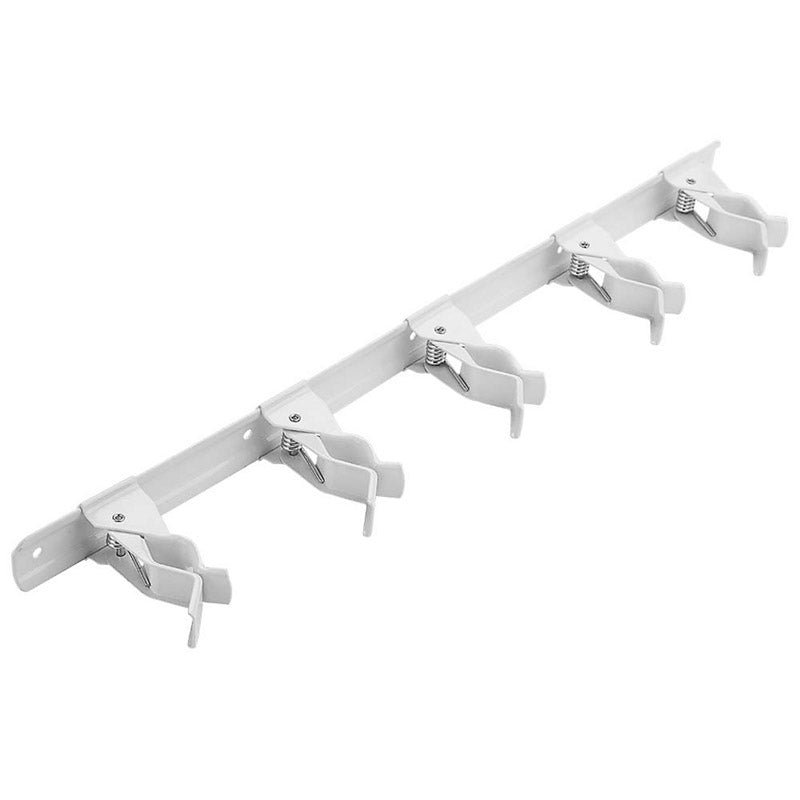 NATIONAL HARDWARE - National Hardware 17 in. L White Steel Grip Clamp Organizer 10 lb. cap. 1 pk - Case of 6
