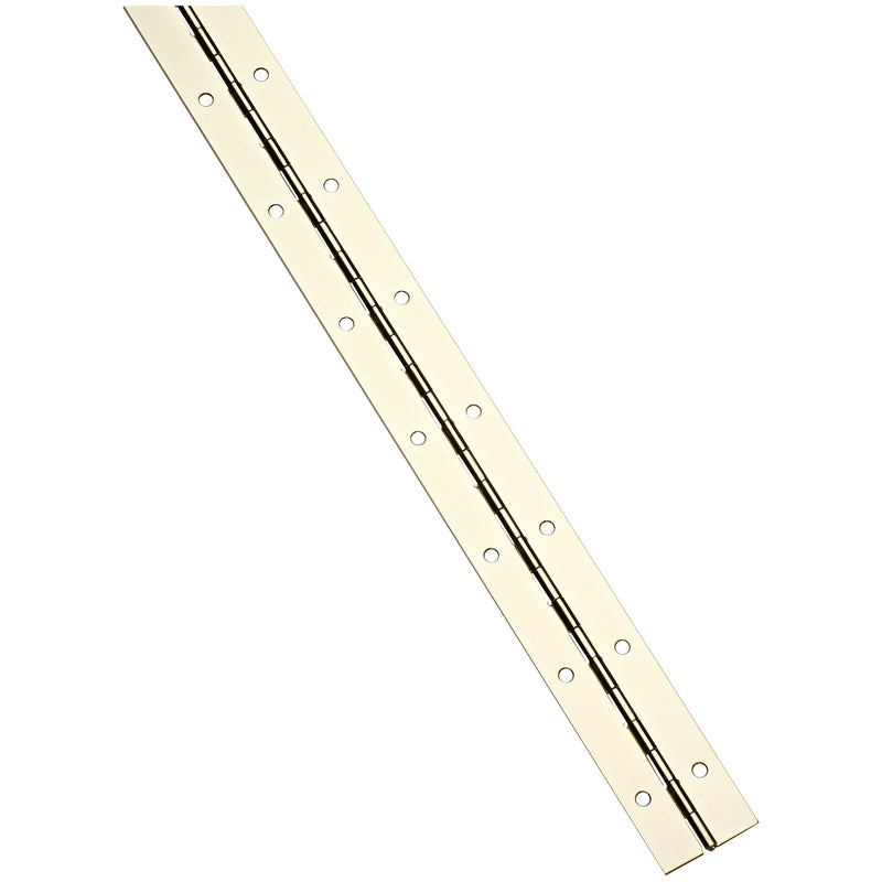 NATIONAL HARDWARE - National Hardware 72 in. L Brass-Plated Continuous Hinge 1 pk