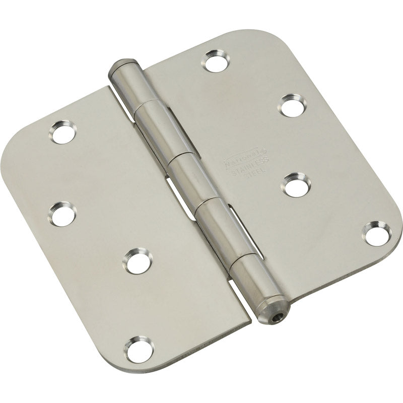 NATIONAL HARDWARE - National Hardware 4 in. L Stainless Steel Door Hinge 1 pk - Case of 3