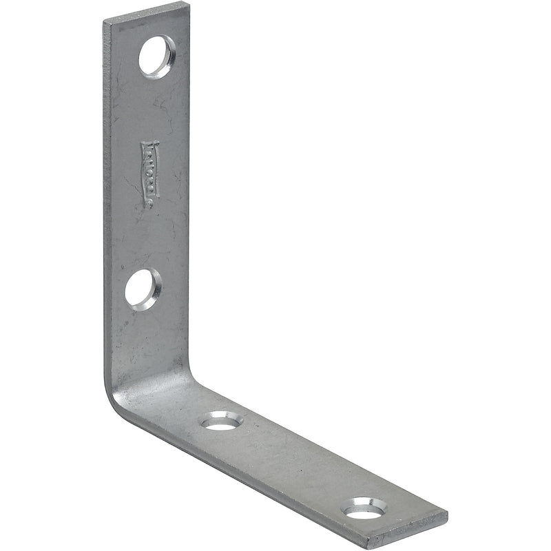 NATIONAL HARDWARE - National Hardware 3 in. H X 0.75 in. W X 0.11 in. D Zinc-Plated Steel Inside Corner Brace - Case of 40