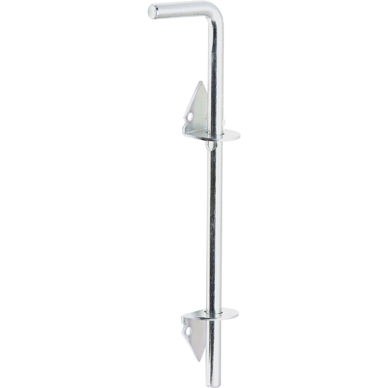 NATIONAL HARDWARE - National Hardware 12 in. L Zinc-Plated Silver Steel Cane Bolt 1 pk - Case of 5