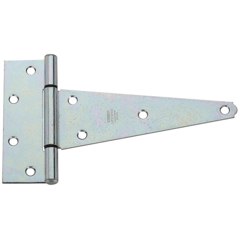 NATIONAL HARDWARE - National Hardware 8 in. L Zinc-Plated Extra Heavy Duty T-Hinge 2 pk - Case of 5